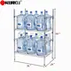 estante de almacenamiento de bandeja para botellas de agua